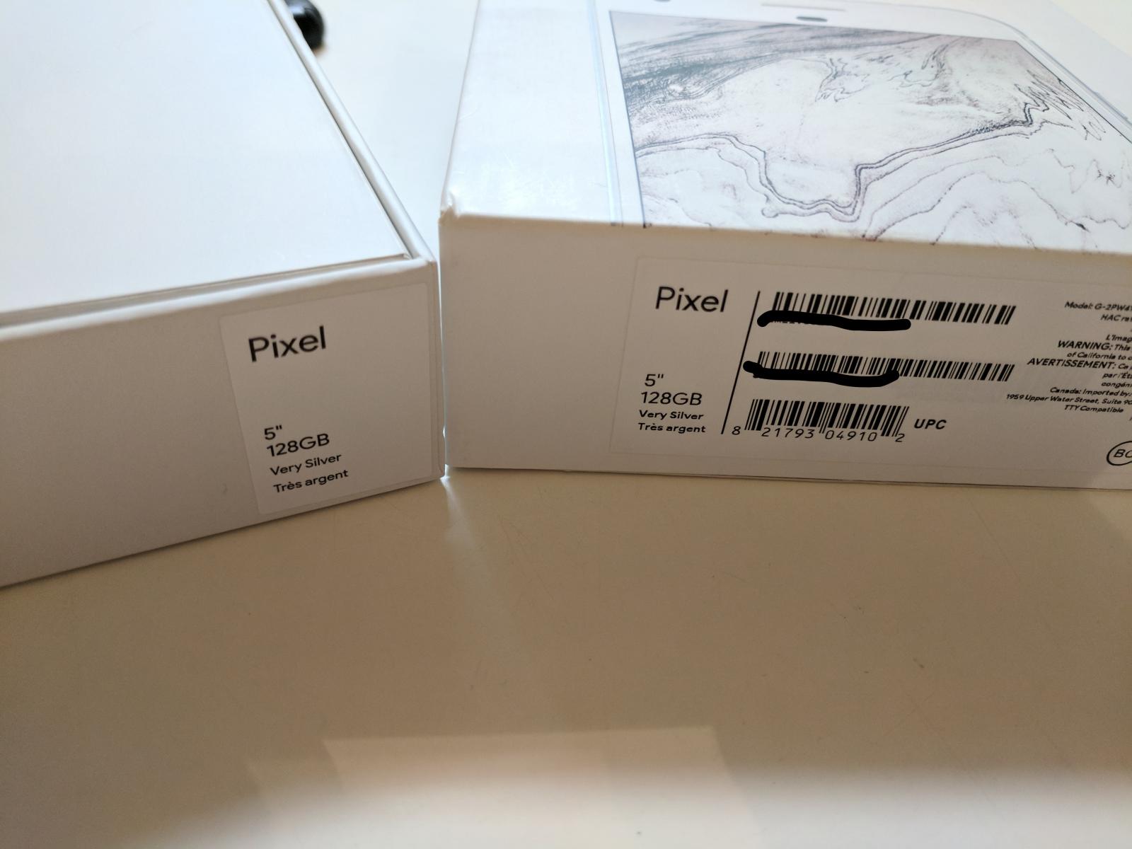 For sale Very Silver Google Pixel 128 GB (Google Edition)